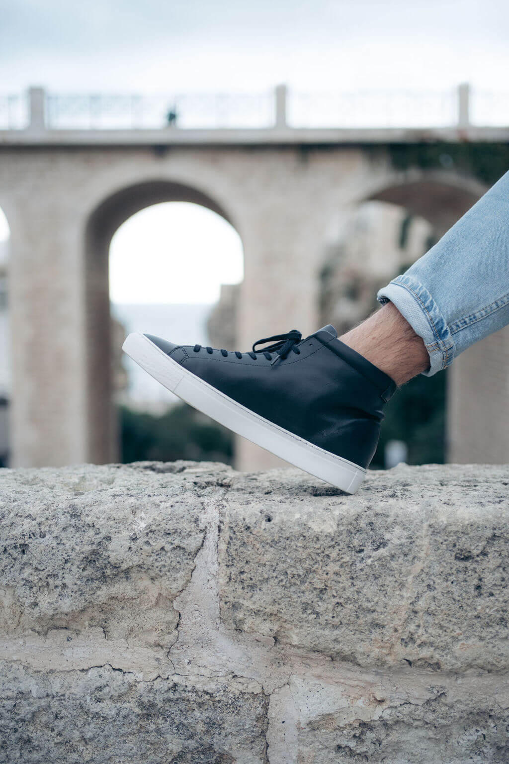 kūlson sneaker "black salt"